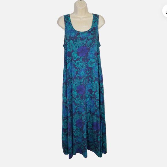 SOFT SURROUNDINGS Maxi Dress 6456E1M - Picture 1 of 8